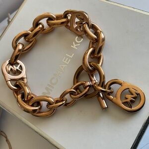 Michael Kors Gold Chain Bracelet